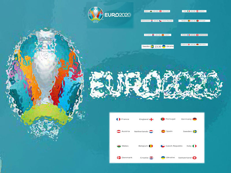 تيمهای راه يافته به مرحله يك هشتم euro 2020